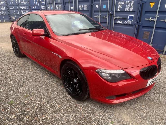 BMW 6 Series 4.8 650i Edition Sport 2dr Auto Coupe Petrol Red