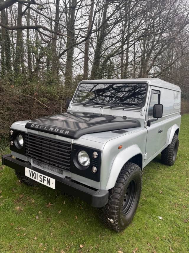 Land Rover Defender 110 2.4 Hard Top TDCi Four Wheel Drive Diesel Silver