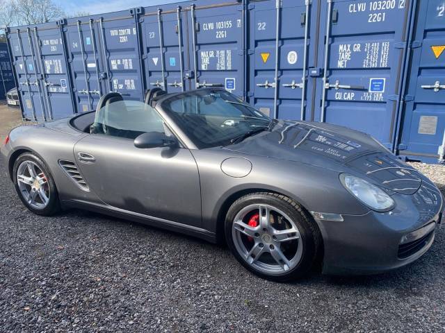 Porsche Boxster 2.7 [245] 2dr Tiptronic S Convertible Petrol Grey
